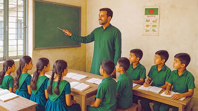 দক্ষিণ এশিয়ায় দক্ষতাসম্পন্ন শিক্ষকের হারে সবার পেছনে বাংলাদেশ